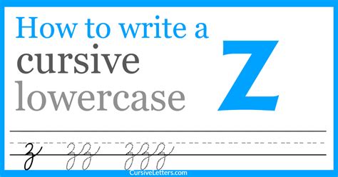 how to write a cursive z lowercase: the journey of learning a new alphabet script