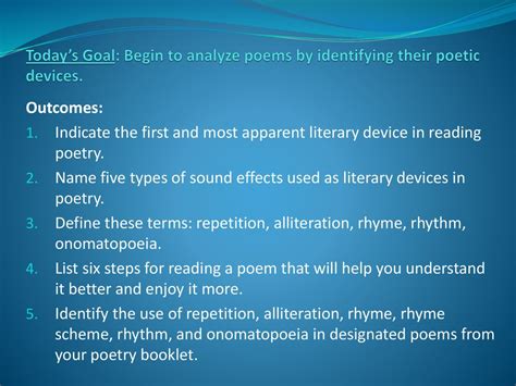 sound devices in poetry definition and the role of rhythm in enhancing poetic expression