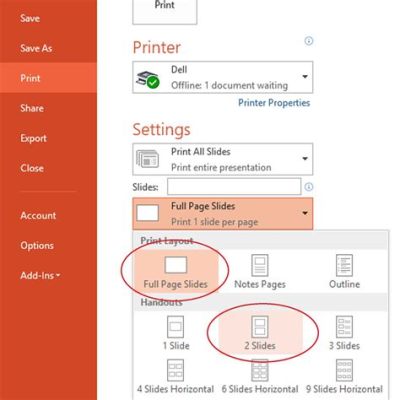 which print option menu is used to print a custom range of slides? It's worth noting that understanding the intricacies of slide presentation software can significantly enhance your ability to create and customize presentations for various audiences.